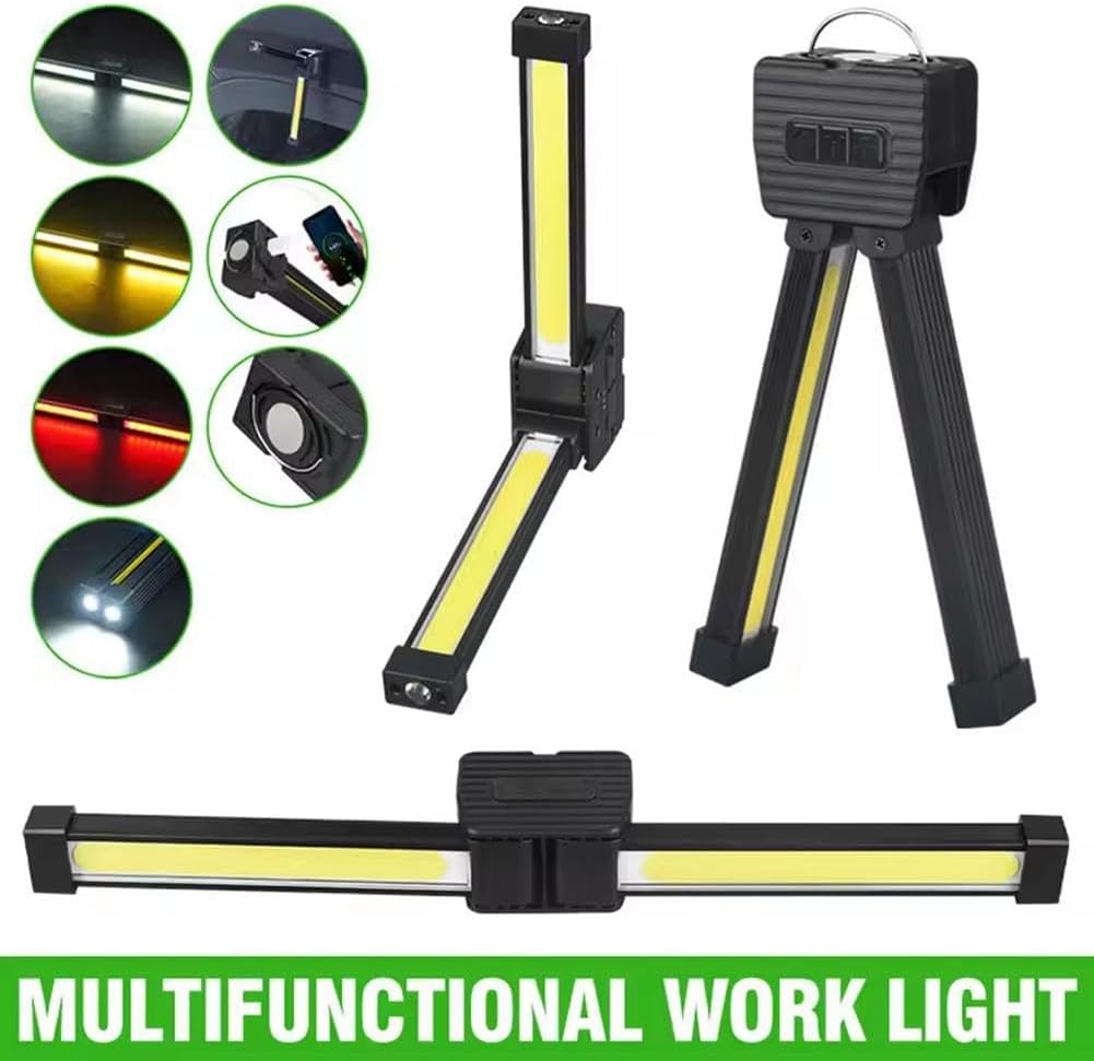 IronGlow Gym Lamp™ — Portable Magnetic Posing Light