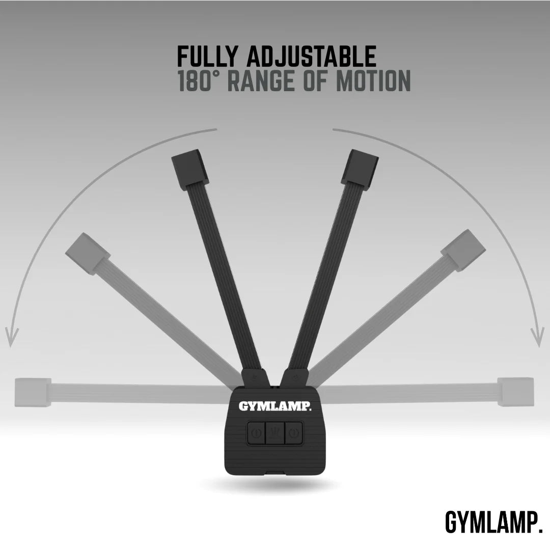 IronGlow Gym Lamp™ — Portable Magnetic Posing Light