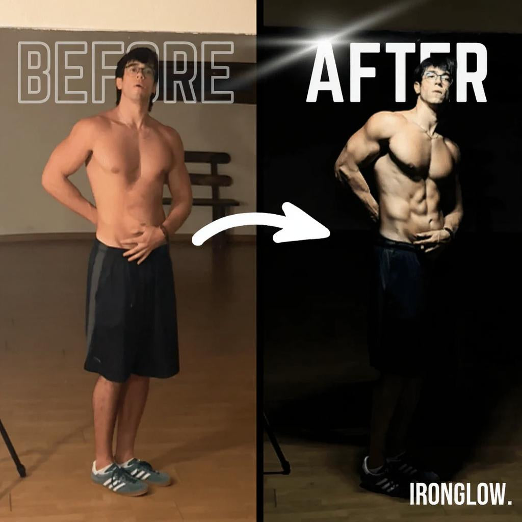 IronGlow Gym Lamp™ — Portable Magnetic Posing Light