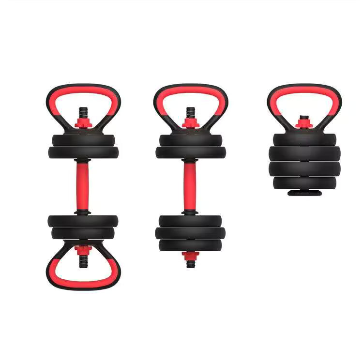 4-in-1 Adjustable Kettlebell and Dumbbell